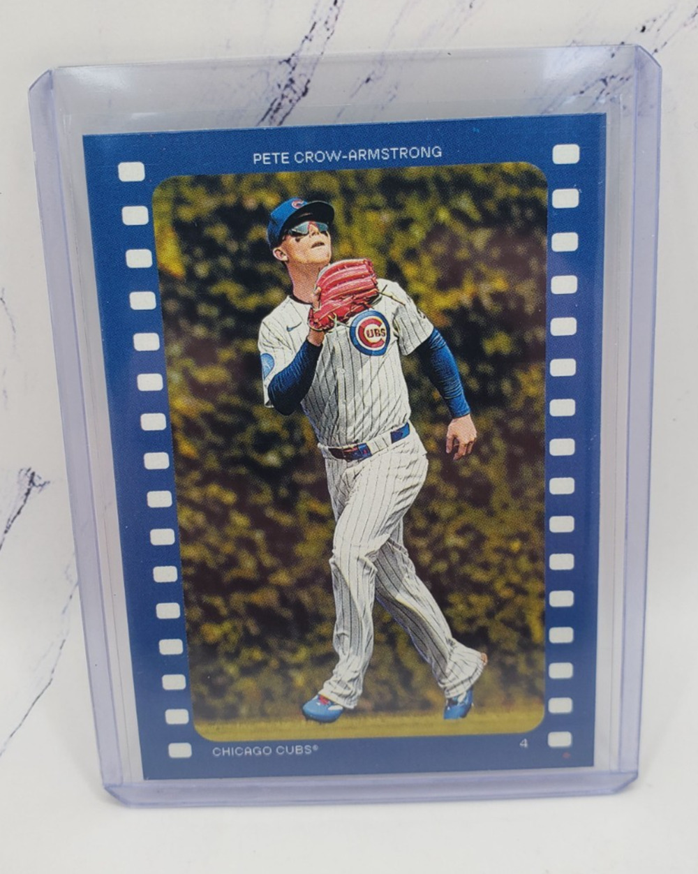 2026 Topps Heritage Ready and Action Pete Crow-Armstrong Chicago Cubs RA-PC